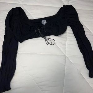 Princess Polly extremely cropped top